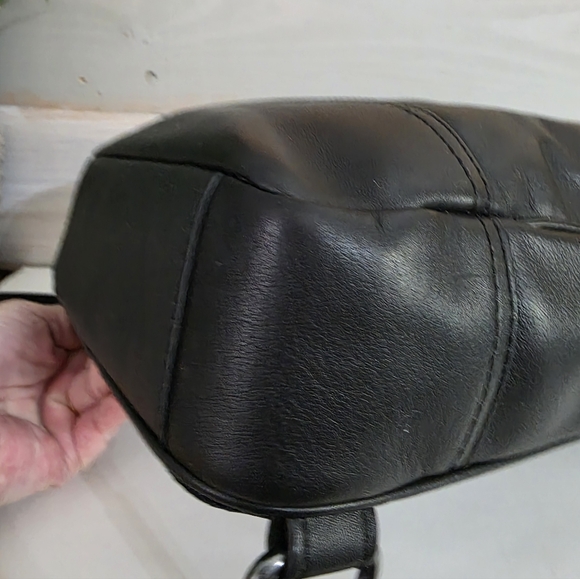 Coach Graham Pack in black leather  versatile sling or Crossbody Unisex - Picture 10 of 14